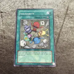 Solidarity - ANPR-EN054 - Rare Unlimited Ed Yugioh - LP - Image 1