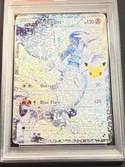 2021 POKEMON CELEBRATIONS CLASSIC COLLECTION #113 FA/RESHIRAM CLASSIC PSA 10 - Image 2