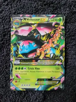 Pokemon TCG M Mega Venusaur EX XY Base Set 2/146 Ultra Rare Holo English 2014 - Image 1