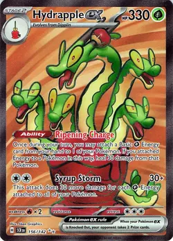 Hydrapple ex 156/142 - Full Art HOLO - SV07: Stellar Crown - NM - Image 1