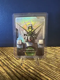 Gundam card Game Resource Wing Gundam Zero C+ Newtype Rising GD01 R-004 parallel - Image 1