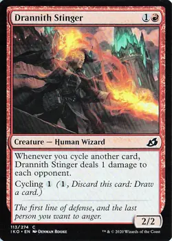 Drannith Stinger 113 -Ikoria: Lair of Behemoths - NM - Image 1