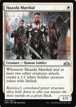 Haazda Marshal 13 -Guilds of Ravnica - NM - Image 1