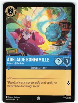 Adelaide Bonfamille - Patron of the Arts 164/204 Reign of Jafar Lorcana NM - Image 1