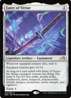 Eater of Virtue 245 -Kamigawa: Neon Dynasty - NM - Image 1