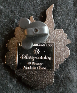 Disney Catalog Maleficent with Yellow Smoke Pin~LE 1500~2004~Pin# 32437~EUC! - Image 2