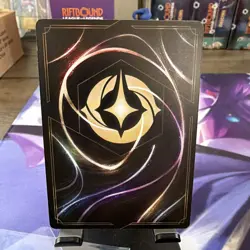Disney Lorcana Maleficent Exultant Spellcaster 4/D15 Foil Chase Promo - Image 2
