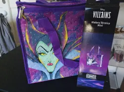 OXXO Disney Villains Maleficent Ursula Cruella Mini Thermal Bag Purple - Image 1