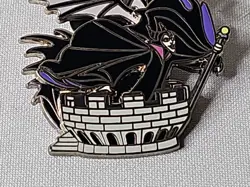 2006 DISNEY Pin - MALEFICENT AND DRAGON ON CASTLE TOWER - Image 4