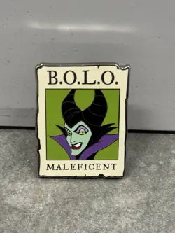 Maleficent Cast Member Exclusive BOLO Wanted Poster Disney Pin Villains - Image 1