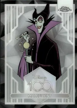 2023 Topps Chrome Disney 100 #89 Maleficent - Image 1