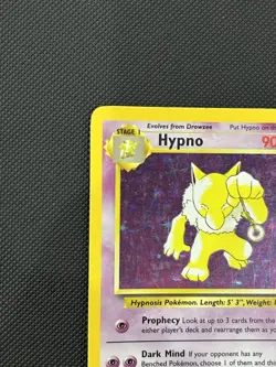 Pokemon TCG Hypno 1st Edition Holo Card Fossil Rare, 8/62 LP/MP - Image 2