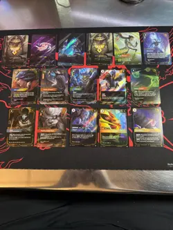 Lot Of 16 Riftbound League Of Legends TCG Cards Alt Arts And More All Near Mint - Image 1