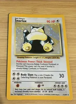 Snorlax 11/64 - Jungle - Error no symbol - HOLO RARE - HP | POKEMON - Image 1