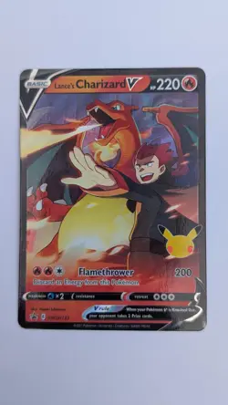 Pokemon LANCE'S CHARIZARD V SWSH133 PROMO HOLO MINT CONDITION - Image 1