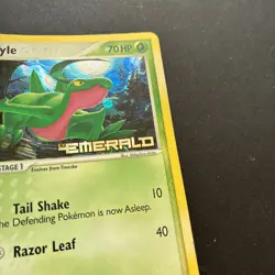 Pokemon TCG Grovyle Uncommon Reverse Holo Emerald 28/106 - Image 2