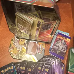 Pokemon TCG Mixed Lot Trick or Trade Booster Packs & Tins Pikachu Gengar - Image 3