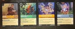 Lorcana All Foil Lot -126 Cards -Common, Uncommon,Rare,Super Rare - Exact Shown - Image 2