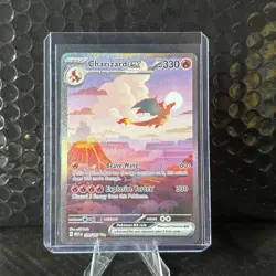 Pokemon TCG Charizard EX 199/165 Sir Pokemon 151 Scarlet Violet - Image 1