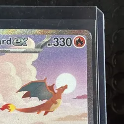 Pokemon TCG Charizard EX 199/165 Sir Pokemon 151 Scarlet Violet - Image 2