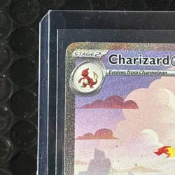 Pokemon TCG Charizard EX 199/165 Sir Pokemon 151 Scarlet Violet - Image 3
