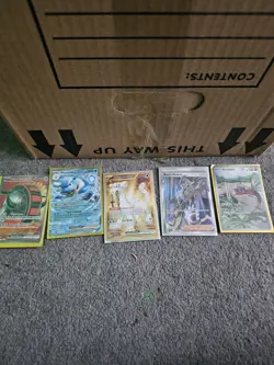 Pokemon TCG Full Art + Ex Cards Bundle ×5 No Duplicates Job Lot Bundle - Image 1