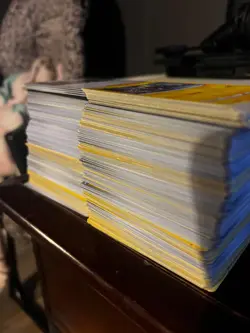 joblot big pokemon bulk card bundle over 200 cards LP condition - Image 1