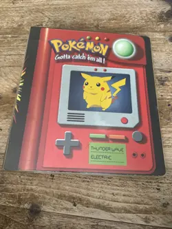 Pokemon Vintage Binder Holds 288 Cards - Image 1
