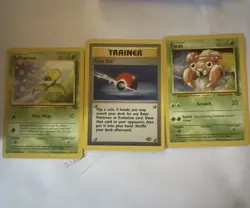 15 X Vintage Pokemon Cards - Mixed Condition - Image 1