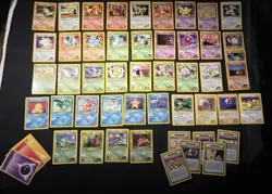Vintage Lot Of 48 Pokemon Cards, Gym Challenge, Clean! No Duplicates! - Image 1