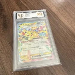 2026 Pokemon Cards CHN. Pikachu EX 054/208 ( SAME AS PSA 10 ace cgc ) gem mint - Image 1