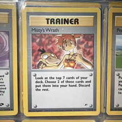 Pokemon TCG Gym Heroes WotC Misty Lot 4 first edition 17 cards total 1 holo - Image 5