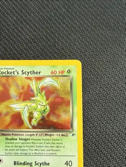 Pokemon Cards: Gym Heroes Rare Holo: Rocket's Scyther 14/132 LP - Image 3