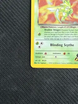 Pokemon Cards: Gym Heroes Rare Holo: Rocket's Scyther 14/132 LP - Image 4