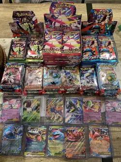 100+ Pokemon Bulk Cards Lot - 20+ Holos/Reverse Holos + UNOPENED BOOSTER PACK ✨ - Image 2