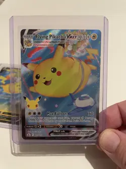 Pikachu X4 Cards, Pokemon 25th Anniversary Celebrations Set 2021. NM. V/VMAX - Image 2