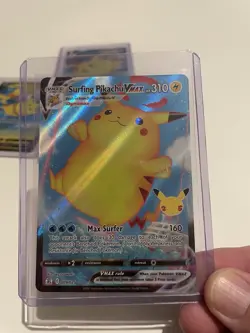 Pikachu X4 Cards, Pokemon 25th Anniversary Celebrations Set 2021. NM. V/VMAX - Image 3