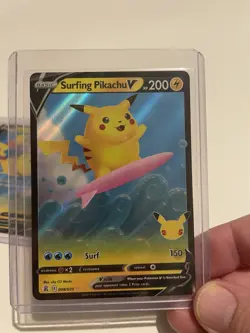 Pikachu X4 Cards, Pokemon 25th Anniversary Celebrations Set 2021. NM. V/VMAX - Image 4