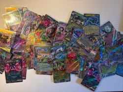 Pokemon Japanese Bulk Lot Of 130 Ex Cards Sleeved And Near Mint - Image 1