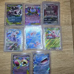Pokemon TCG Pitch Black Bundle Joblot X8 EX Full Art Illustration Cards - Image 1
