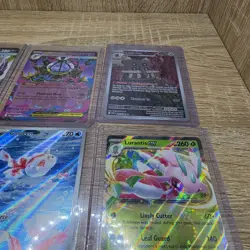 Pokemon TCG Pitch Black Bundle Joblot X8 EX Full Art Illustration Cards - Image 4