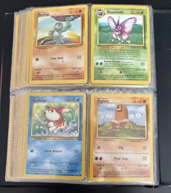 117 Pokemon cards in First Movie Folder - Ungraded, Common Uncommon - see photos - Image 3