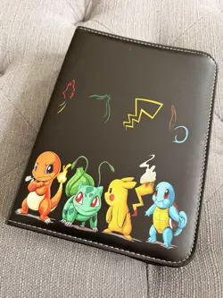 Brand New Pokemon Trading Cards Organizer Binder Album Folder Holds 100 Cards - Image 1