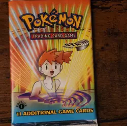 Pokemon TCG Gym Heroes Misty Booster Pack 11 Cards English Wizards of the Coast - Image 2