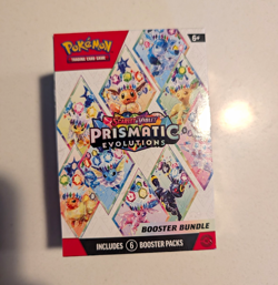 Pokemon TCG Prismatic Evolutions Booster Bundle Box 6 Packs (60 Cards) English - Image 1