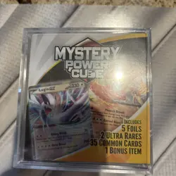 Mystery Mystery Power Cube Pokemon TCG Pack 42 Cards Foil English Lugia Ho-Oh - Image 1