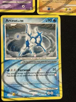 Pokemon TCG Platinum Arceus Set X5 Cards - Arceus AR 3, 4, 6, 7, & 8 - Image 5