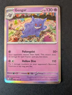 Gengar 094/165 Rare 151 Pokemon Holo Near Mint - Image 1