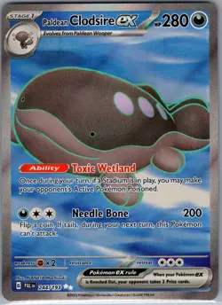 Paldean Clodsire EX 244/193 - Paldean Fates Full Art - Pokemon Card - NM - Image 1