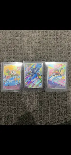 First Partner Illustration Collection Series 1 - Alola Starters Set - Image 1
